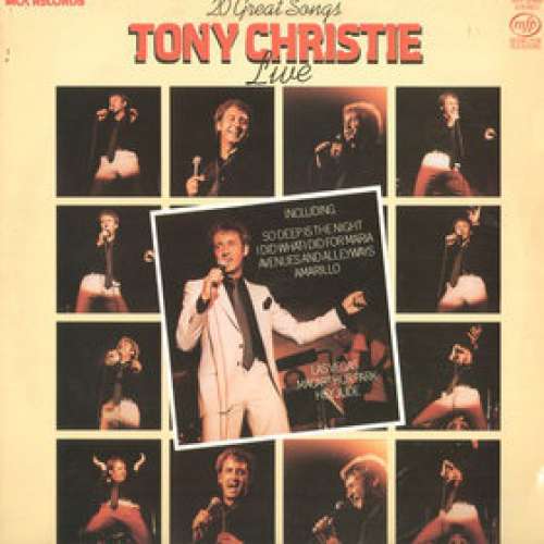 Cover Tony Christie - Live (LP) Schallplatten Ankauf