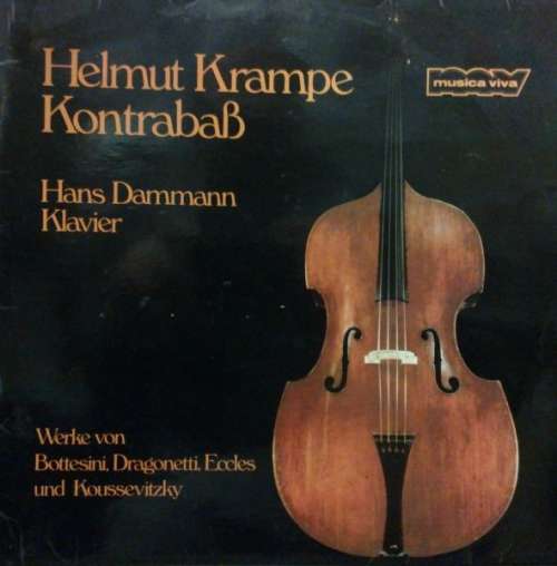 Cover Helmut Krampe, Hans Dammann - Helmut Krampe, Kontrabaß - Hans Dammann, Klavier (LP, Album) Schallplatten Ankauf