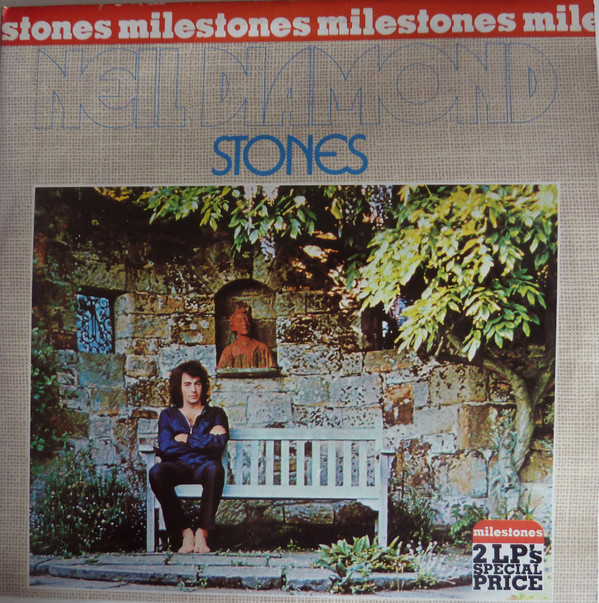 Cover Neil Diamond - Milestones: Stones / Moods (2xLP, Album, Comp) Schallplatten Ankauf
