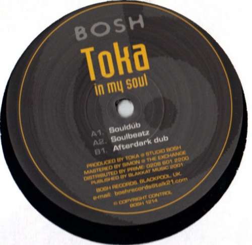 Cover Toka - In My Soul (12) Schallplatten Ankauf