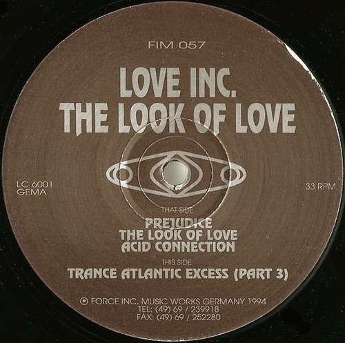 Cover Love Inc. - The Look Of Love (12) Schallplatten Ankauf
