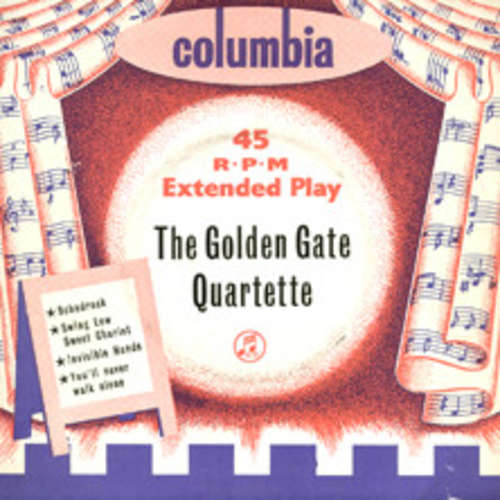 Cover The Golden Gate Quartet - The Golden Gate Quartette (7, EP) Schallplatten Ankauf