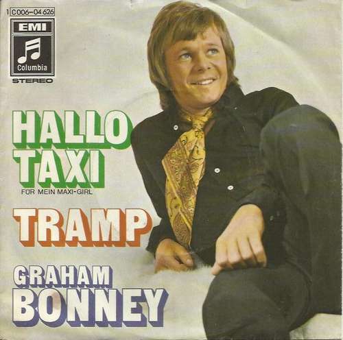 Cover Graham Bonney - Hallo Taxi (7, Single) Schallplatten Ankauf