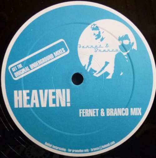 Cover Fernet & Branco - Heaven! (12, Ltd, Promo, TP) Schallplatten Ankauf