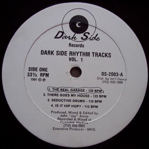 Cover John Jay Arcos* - Dark Side Rhythm Tracks Vol. 1 (12) Schallplatten Ankauf