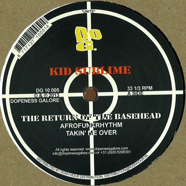 Cover Kid Sublime - Return Of The Basehead (12) Schallplatten Ankauf
