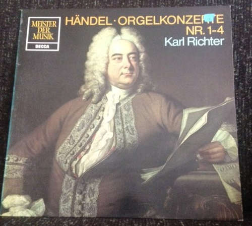Cover Händel*, Karl Richter - Orgelkonzerte Nr. 9-12 (LP, Album) Schallplatten Ankauf