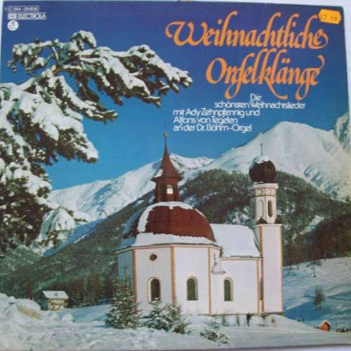 Cover Alfons Von Tegelen Und Ady Zehnpfennig - Weihnachtliche Orgelklänge (LP, Album) Schallplatten Ankauf
