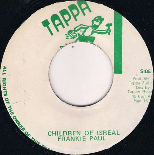 Cover Frankie Paul - Children Of Isreal (7) Schallplatten Ankauf