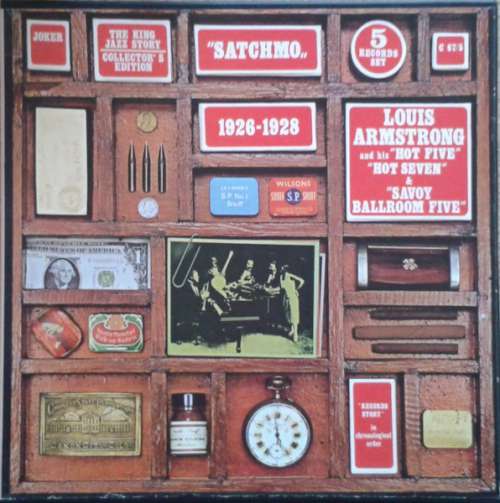 Cover Louis Armstrong And His Hot Five*, Hot Seven*  & Savoy Ballroom Five* - Satchmo 1926-1928 (5xLP + Box, Comp) Schallplatten Ankauf