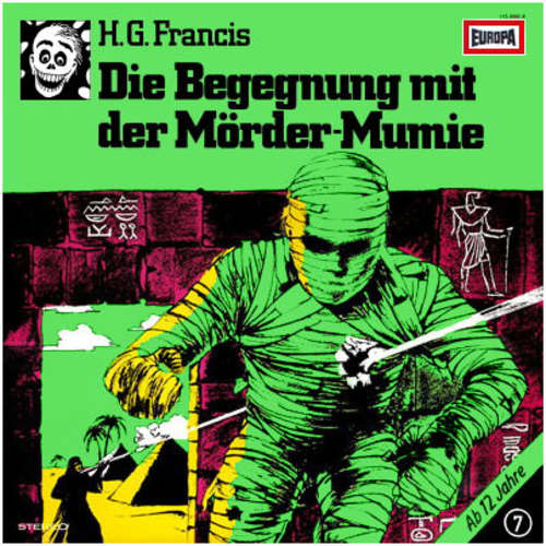 Cover H.G. Francis - Gruselserie 7 - Die Begegnung Mit Der Mörder-Mumie (LP) Schallplatten Ankauf