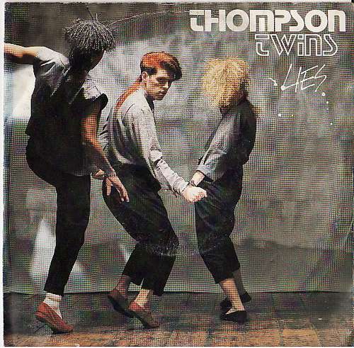 Cover Thompson Twins - Lies (7, Single) Schallplatten Ankauf