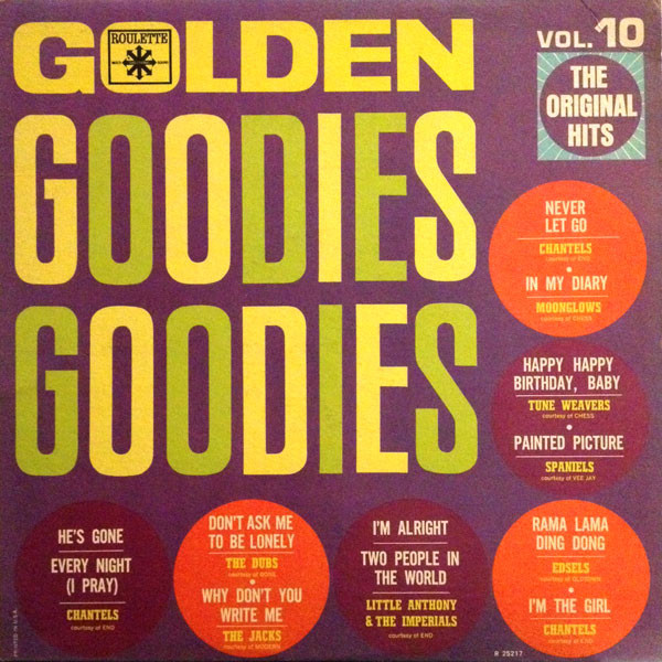 Cover Various - Golden Goodies - Vol. 10 (LP, Comp, Mono) Schallplatten Ankauf