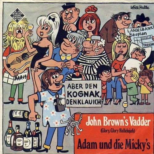 Cover Adam Und Die Micky's - John Brown's Vadder (7, Single) Schallplatten Ankauf