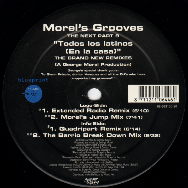 Cover George Morel - Morel's Grooves (The Next Part 9) (12) Schallplatten Ankauf