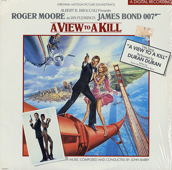 Cover John Barry - A View To A Kill (Original Motion Picture Soundtrack) (LP, Album) Schallplatten Ankauf