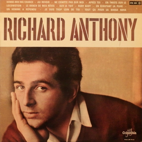 Cover Richard Anthony (2) - Richard Anthony (LP, Album, Mono) Schallplatten Ankauf