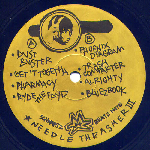 Cover Mixmaster Mike* - Needle Thrasher III (12, Gol) Schallplatten Ankauf