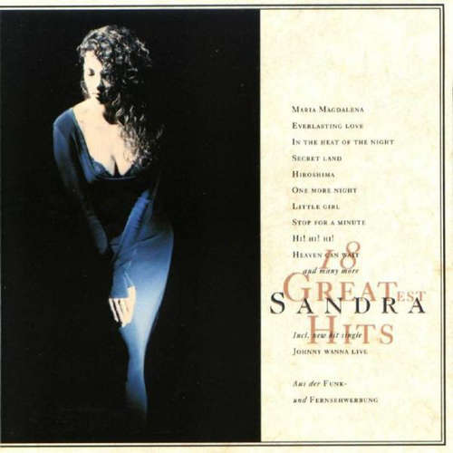 Cover Sandra - 18 Greatest Hits (CD, Comp) Schallplatten Ankauf