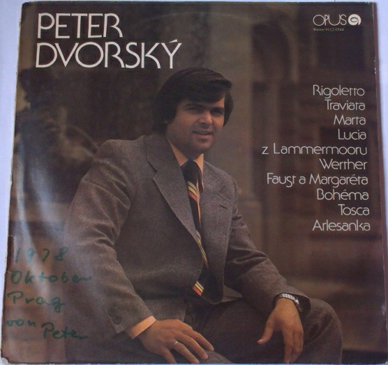 Bild Peter Dvorský - Peter Dvorský (LP, Album, RP) Schallplatten Ankauf