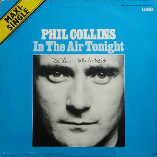 Cover Phil Collins - In The Air Tonight (12, Maxi, Ltd) Schallplatten Ankauf