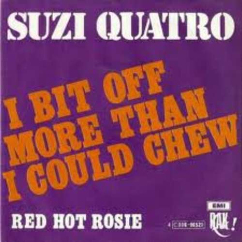 Bild Suzi Quatro - I Bit Off More Than I Could Chew (7, Single) Schallplatten Ankauf