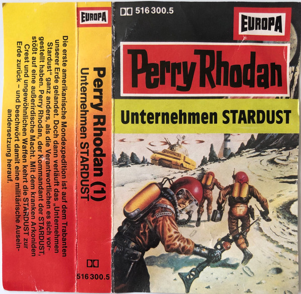 Cover H.G. Francis - Perry Rhodan - Folge 1 - Unternehmen Stardust (Cass) Schallplatten Ankauf