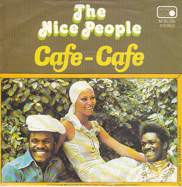 Cover The Nice People - Cafe-Cafe (7, Single) Schallplatten Ankauf