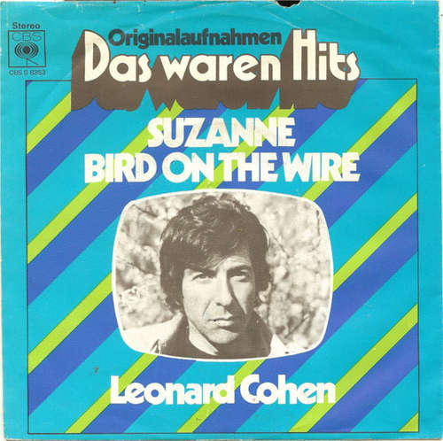 Cover Leonard Cohen - Suzanne / Bird On The Wire (7, RE) Schallplatten Ankauf