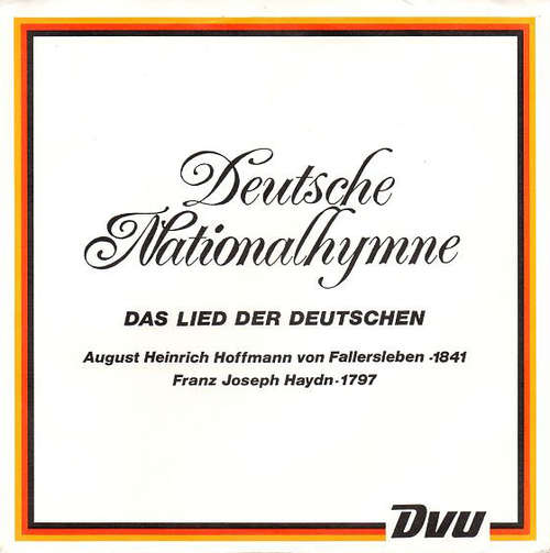 Cover Franz Joseph Haydn*, August Heinrich Hoffmann von Fallersleben* - Deutsche Nationalhymne (7) Schallplatten Ankauf