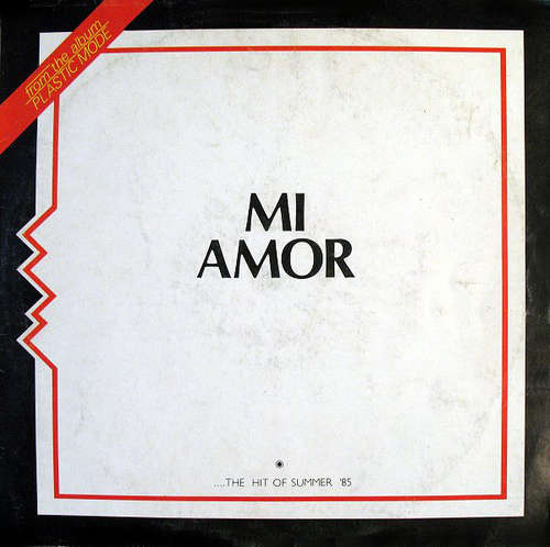 Cover Plastic Mode - Mi Amor (12) Schallplatten Ankauf