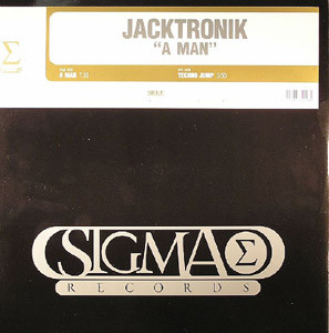 Cover Jacktronik - A Man (12) Schallplatten Ankauf