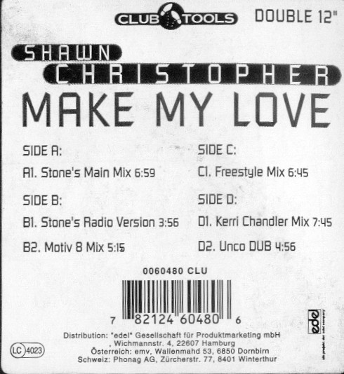 Cover Shawn Christopher - Make My Love (2x12) Schallplatten Ankauf