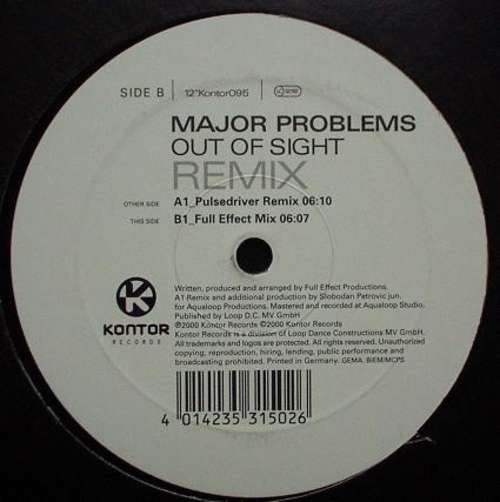 Cover Out Of Sight (Remixes) Schallplatten Ankauf
