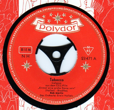 Cover Bob Martin (3) - Tabacco (7, Single, Mono) Schallplatten Ankauf