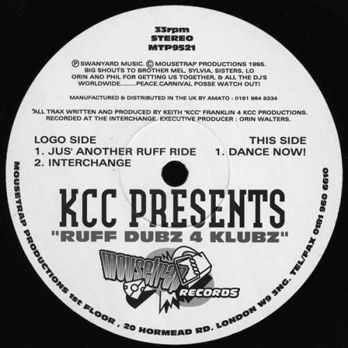 Cover KCC - Ruff Dubz 4 Klubz (12) Schallplatten Ankauf