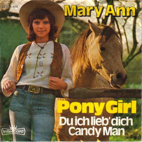 Cover Mary Ann* - Pony Girl / Du Ich Lieb' Dich Candy Man (7, Single) Schallplatten Ankauf