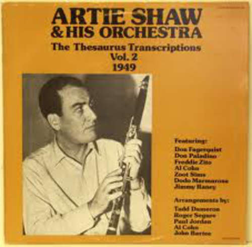 Cover Artie Shaw And His Orchestra - The Thesaurus Transcriptions Vol. 2 1949 (LP, Mono) Schallplatten Ankauf
