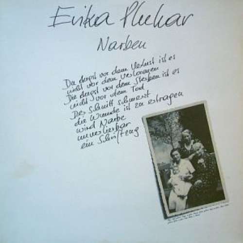Cover Erika Pluhar - Narben (LP, Album) Schallplatten Ankauf