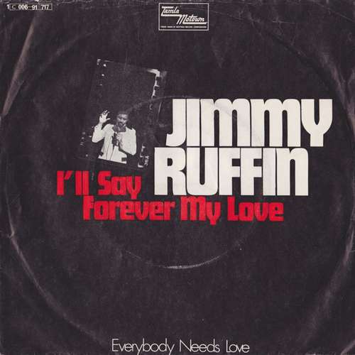 Cover Jimmy Ruffin - I'll Say Forever My Love (7) Schallplatten Ankauf