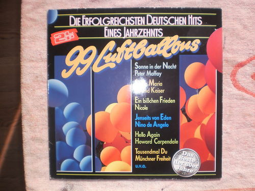 Cover Various - 99 Luftballons - Die Erfolgreichsten Deutschen Hits Eines Jahrzehnts - Das Beste Der 80er Jahre (2xLP, Comp) Schallplatten Ankauf