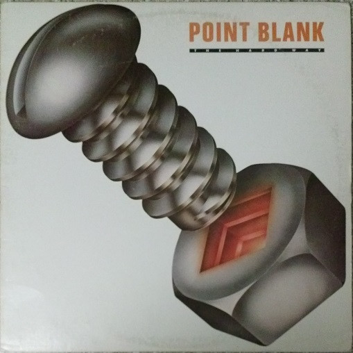 Cover Point Blank (9) - The Hard Way (LP, Album, Glo) Schallplatten Ankauf