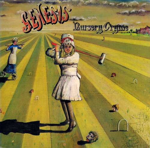 Cover Genesis - Nursery Cryme (LP, Album, RP, Sma) Schallplatten Ankauf