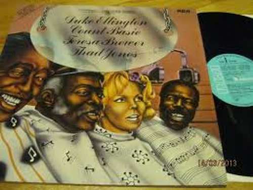 Cover Duke Ellington, Count Basie, Teresa Brewer, Thad Jones - Duke Ellington, Count Basie, Teresa Brewer, Thad Jones (2xLP, Comp) Schallplatten Ankauf