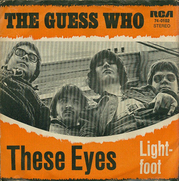 Cover The Guess Who - These Eyes (7, Single) Schallplatten Ankauf