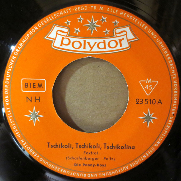 Cover Die Ponny-Boys - Tschikoli, Tschikoli, Tschikolina / Anne-Lu (7, Mono) Schallplatten Ankauf