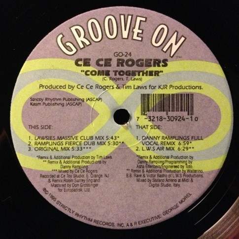 Bild Ce Ce Rogers - Come Together (12) Schallplatten Ankauf