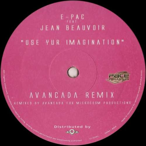 Cover E-Pac Feat. Jean Beauvoir - Use Yur Imagination (12) Schallplatten Ankauf