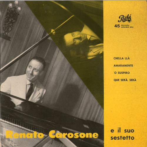 Cover Renato Carosone E Il Suo Sestetto - Chella Llà  (7, EP) Schallplatten Ankauf
