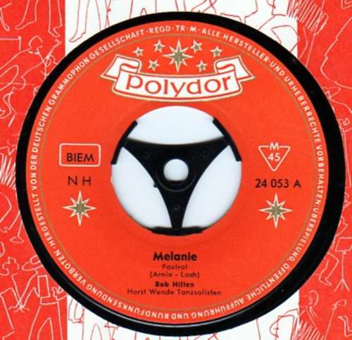 Cover Bob Hilten - Melanie (7, Single, Mono) Schallplatten Ankauf